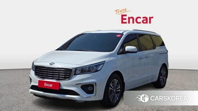 Kia The New Carnival 2019 Белый из Кореи