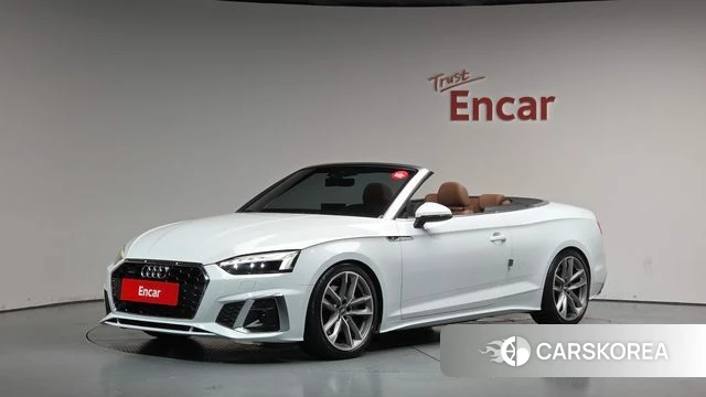 Audi A5 (F5) 2021 Белый из Кореи