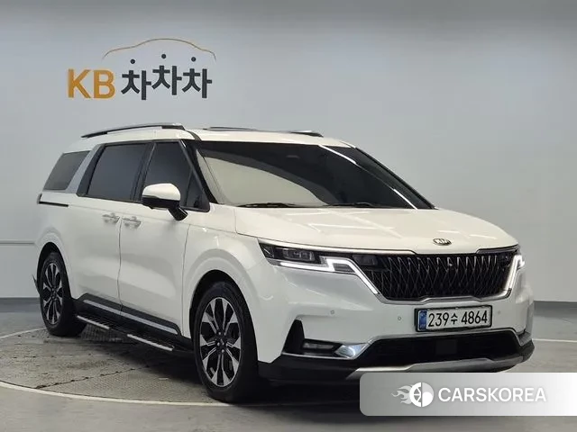 Kia Carnival 4th generation 2021 Белый из Кореи