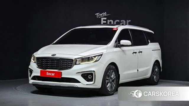 Kia The New Carnival 2019 Белый из Кореи