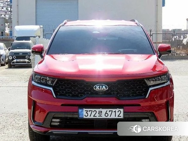 Kia Sorento 4th Generation 2020 Красный из Кореи