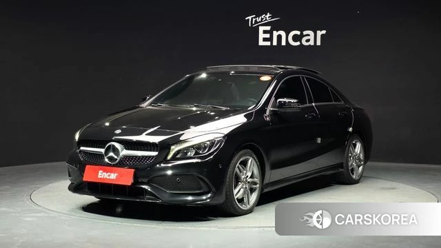 Mercedes-Benz CLA-Class C117 2018 Черный из Кореи