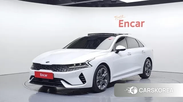 Kia K5 Hybrid 3rd Generation 2021 Белый из Кореи