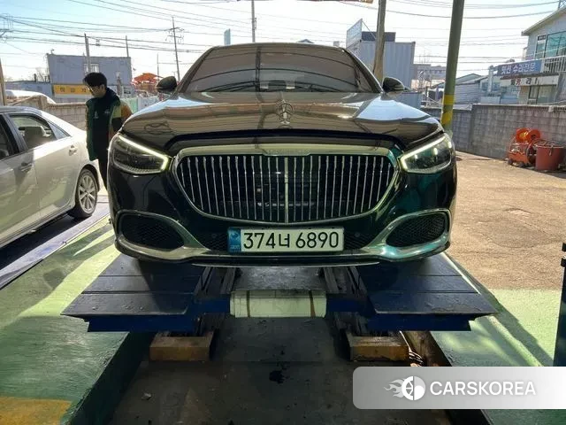 Mercedes-Benz S-Class W223 2022 Черный из Кореи