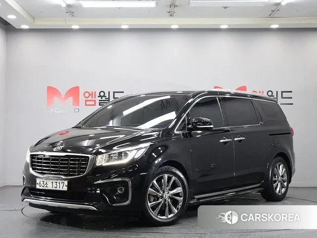 Kia The New Carnival 2018 Черный из Кореи