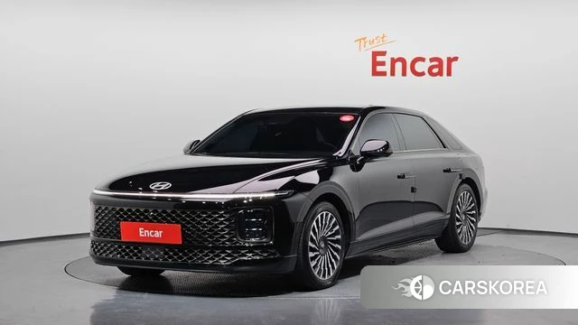 Hyundai Grandeur Hybrid (GN7) 2023 Черный из Кореи