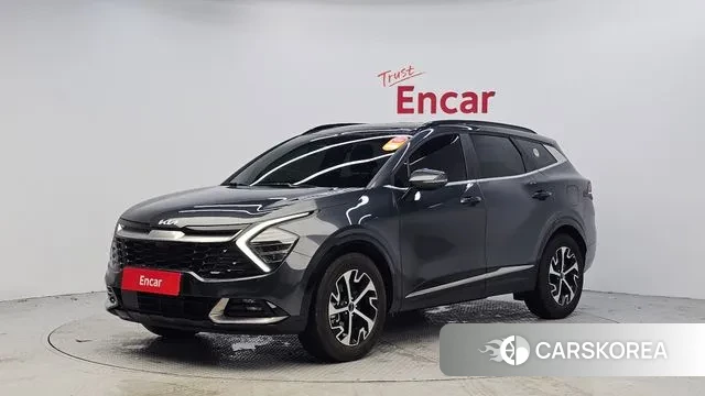 Kia Sportage 5th Generation Hybrid 2023 Серый из Кореи