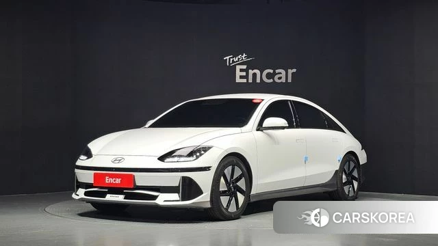 Hyundai Ionic 6 2023 Белый из Кореи