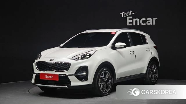 Kia Sportage The Bold 2021 Белый из Кореи