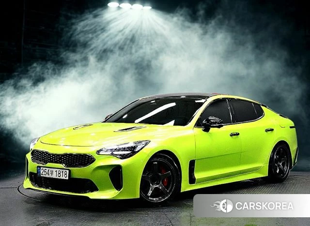 Kia Stinger Meister 2021 Красный из Кореи
