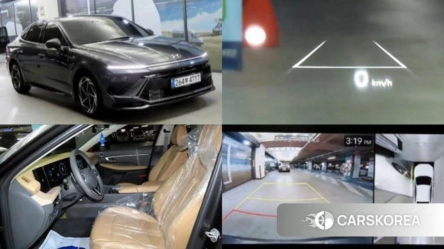 Hyundai Sonata D Edge (DN8) 2024 Серый из Кореи