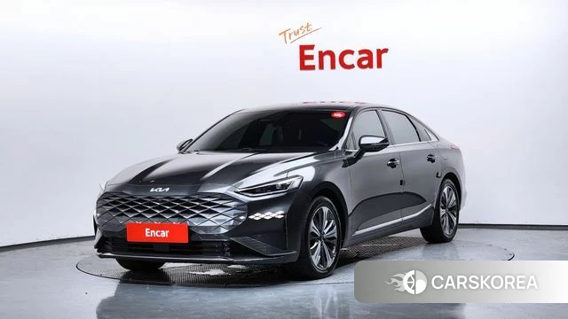 Kia K8 Hybrid 2022 Серый из Кореи