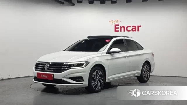 Volkswagen 7th Generation of Jetta 2021 Белый из Кореи