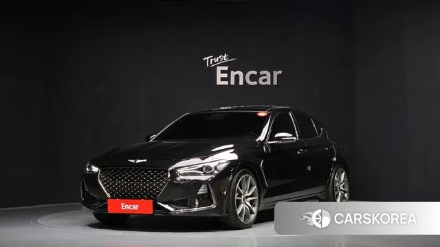 Genesis G70 2018 Черный из Кореи