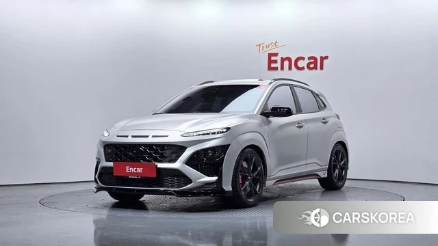 Hyundai The New Kona 2021 Серебристо-серый из Кореи