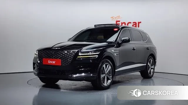 Genesis GV80 2021 Черный из Кореи