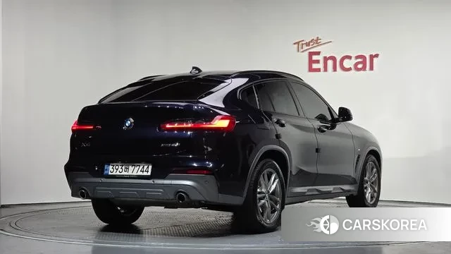 BMW X4 (G02) 2021 Черный из Кореи