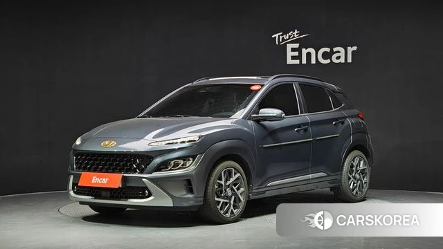 Hyundai The New Kona Hybrid 2021 Серый из Кореи