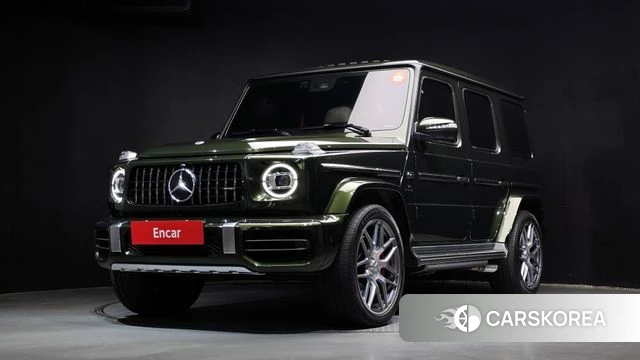 Mercedes-Benz G-Class W463b 2023 Темно-зеленый из Кореи