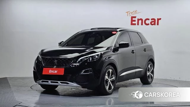 Peugeot 3008 second generation 2018 Черный из Кореи