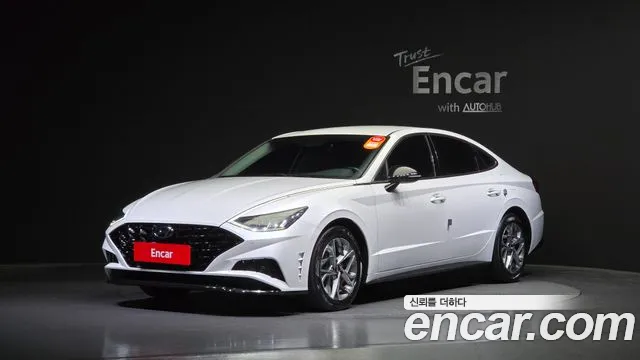 Hyundai Sonata (DN8) 2021 Белый из Кореи