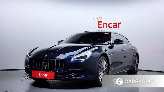 Maserati Quattroporte 2019 Синий из Кореи