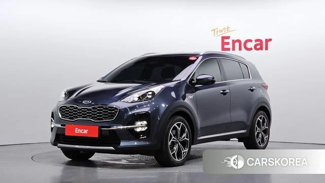 Kia Sportage The Bold 2020 Синий из Кореи
