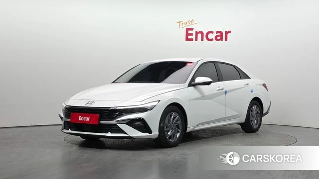 Hyundai The New Avante (CN7) 2023 Белый из Кореи