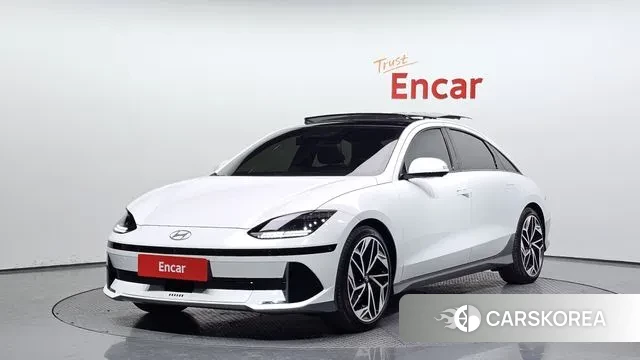 Hyundai Ionic 6 2022 Белый из Кореи