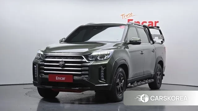 Ssangyong The New Rexton Sport 2022 Зеленый из Кореи