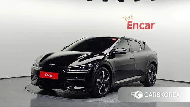 Kia EV6 2024 Черный из Кореи