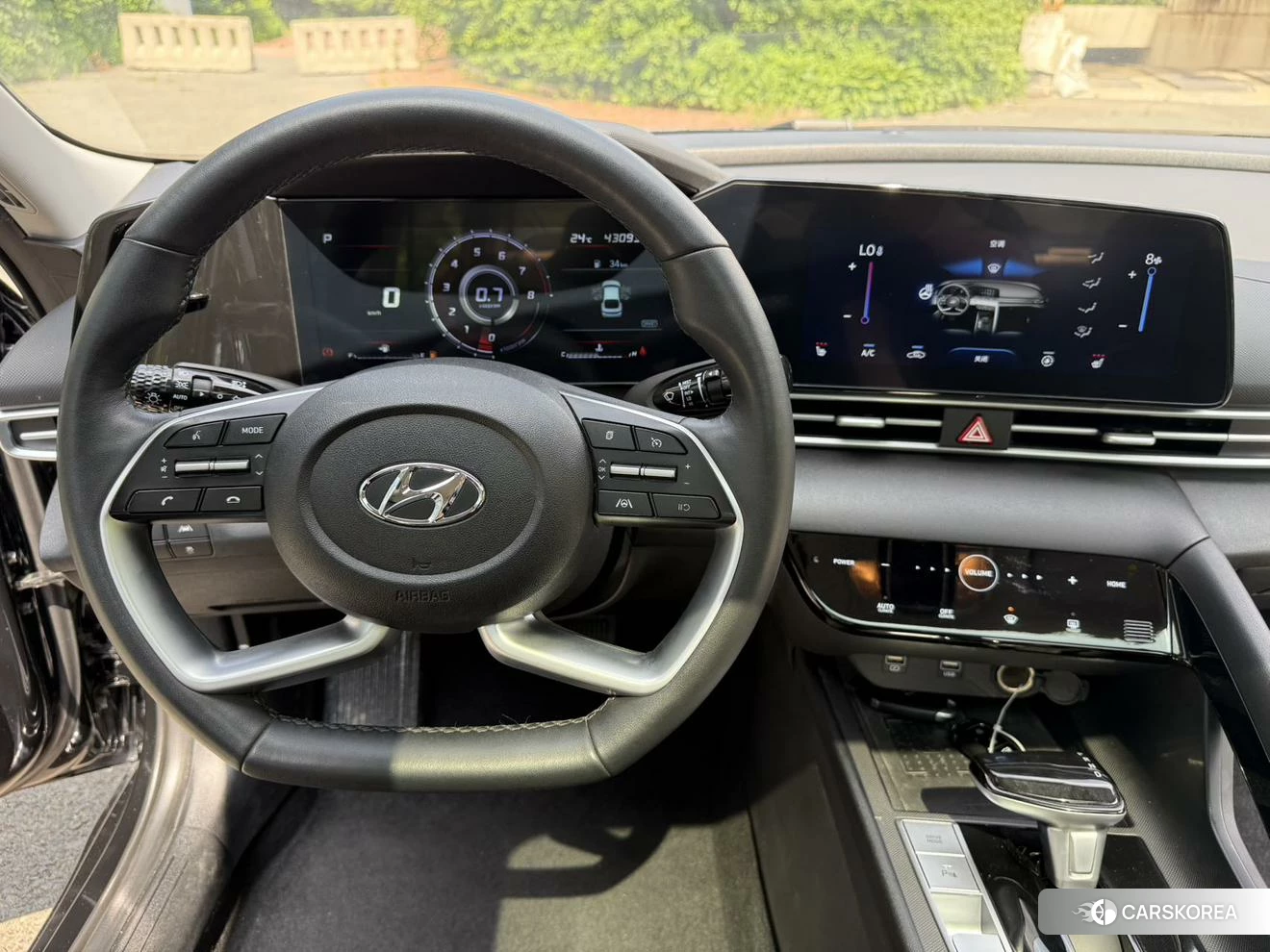 Hyundai Elantra 2022 Черный из Китая