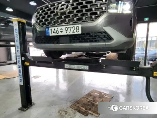 Hyundai The New Santa Fe 2023 Серый из Кореи