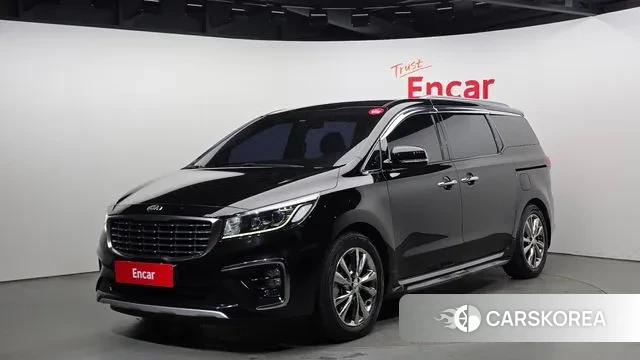 Kia The New Carnival 2018 Черный из Кореи