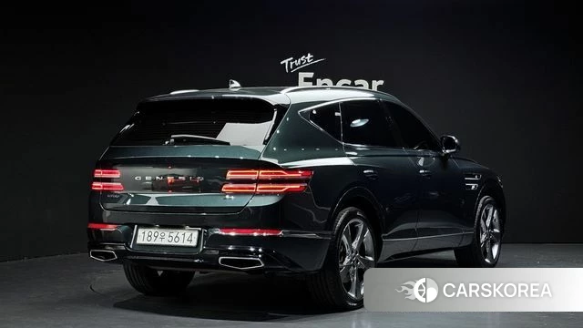 Genesis GV80 2022 Темно-зеленый из Кореи