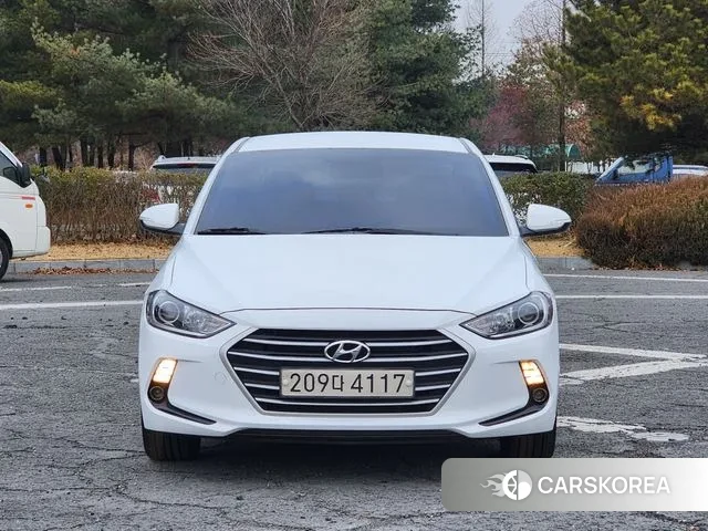 Hyundai Avante AD 2018 Белый из Кореи
