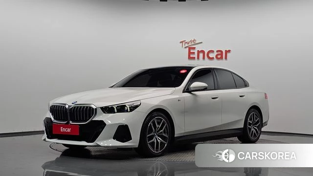 BMW i5 (G60) 2023 Белый из Кореи