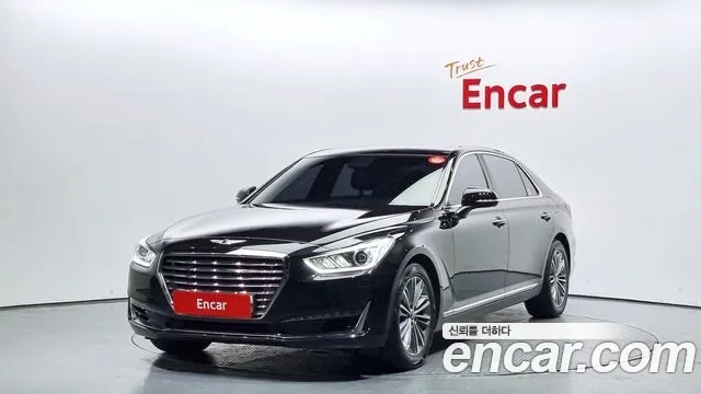 Genesis EQ900 2018 Черный из Кореи