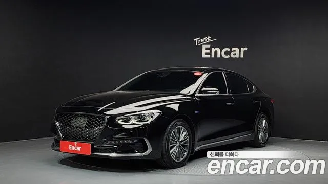 Hyundai Grandeur IG Hybrid 2018 Черный из Кореи