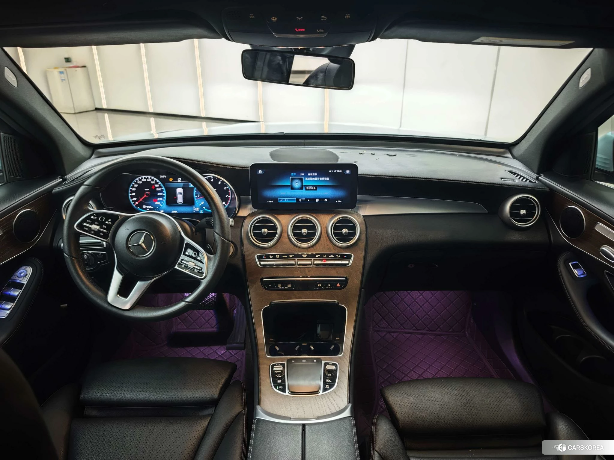 Mercedes-Benz GLC 2022 Синий из Китая