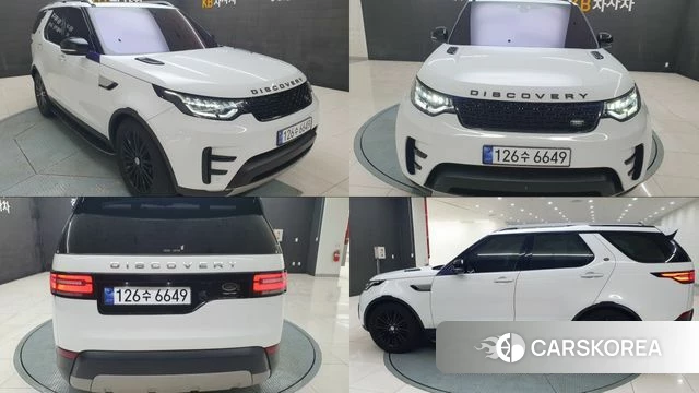 Land Rover Discovery 5 2018 Белый из Кореи