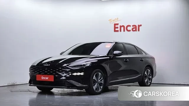 Kia K8 Hybrid 2021 Черный из Кореи