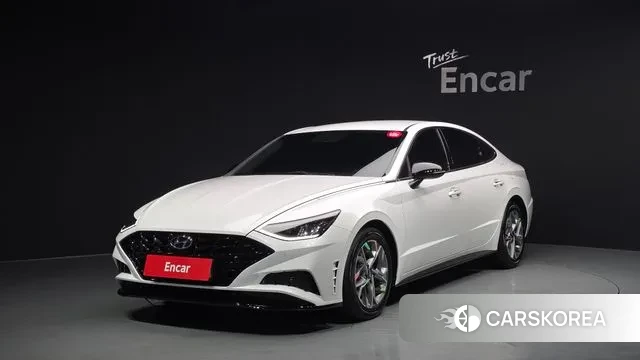 Hyundai Sonata (DN8) 2021 Белый из Кореи