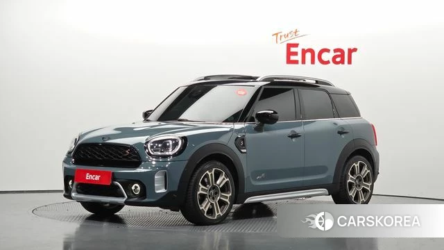 Mini Cooper S Countryman 2021 Синий нефрит из Кореи