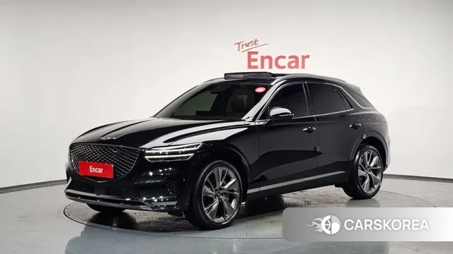 Genesis GV70 2021 Черный из Кореи