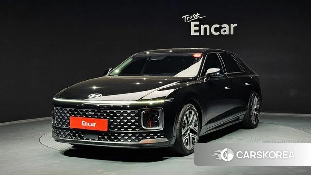 Hyundai Grandeur (GN7) 2023 Черный из Кореи