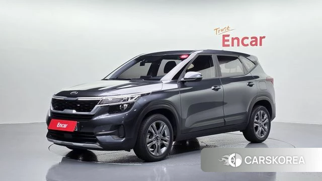 Kia Seltos 2021 Серый из Кореи