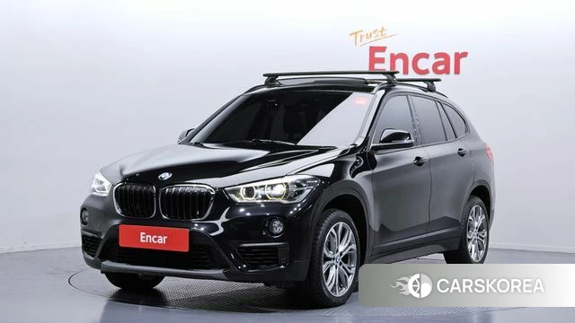 BMW X1 (F48) 2019 Черный из Кореи