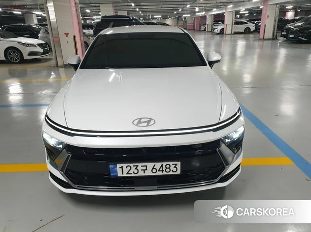 Hyundai Sonata D Edge (DN8) 2023 Белый из Кореи