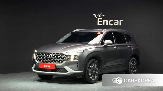 Hyundai The New Santa Fe 2022 Серый из Кореи